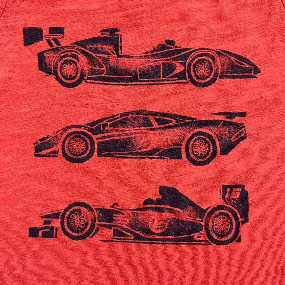 Carter's 18m Racecar Cars Ringer Tee Shirt